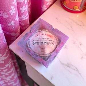 The Rose L - Ashtray with pink color